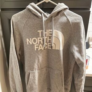The North Face Light Gray Hoodie